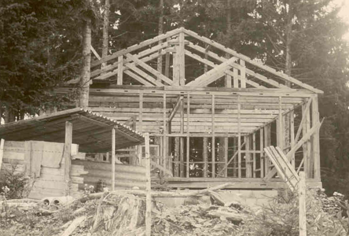 Hüttenbau Älpler 1967